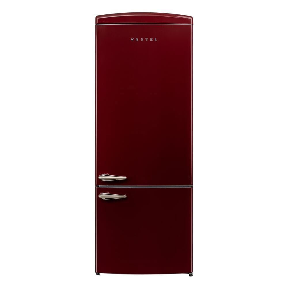 VESTEL BUZDOLABI NO FROST RETRO NFK52101 BORDO
