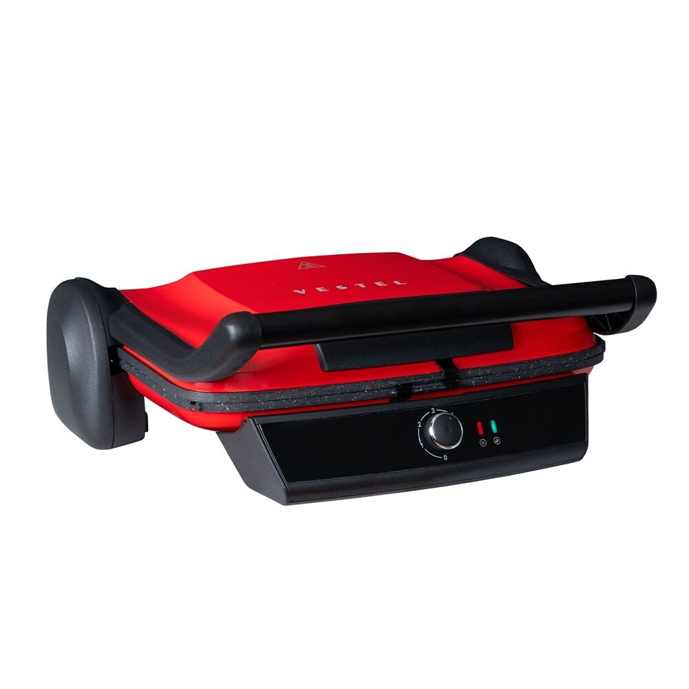 VESTEL RETRO TOST MAKİNESİ T7000 KIRMIZI