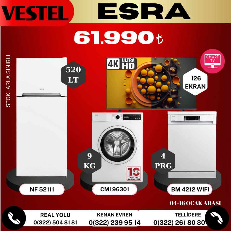 4'LÜ ÇEYİZ SETİ